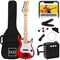 Best Choice Products 30in Kids Electric Guitar Beginner Starter Kit w/ 5W Amplifier, Strap, Case